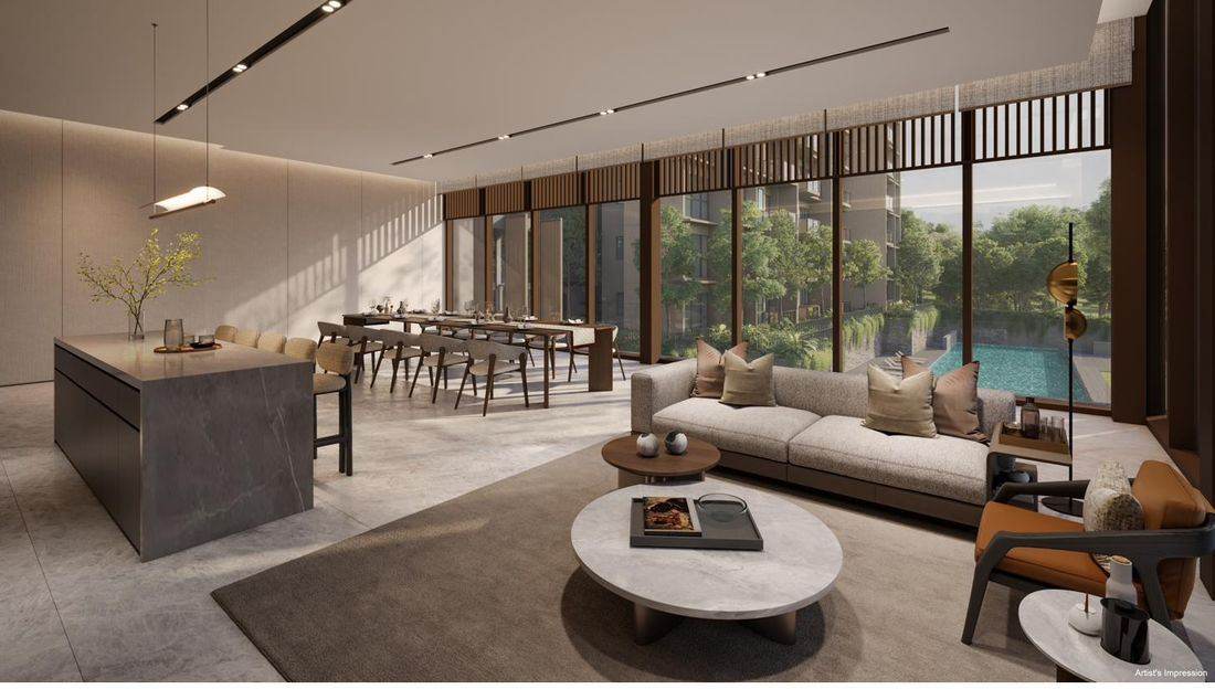 Dunearn House Waterfall Lounge feature at the clubhouse
